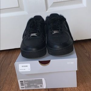 Black Nike Air Forces